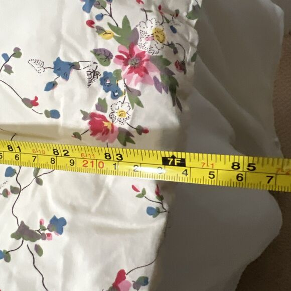 Ralph Lauren PEBBLE PATH Twin Comforter Little Pink & Blue Flowers Designer - Picture 12 of 13